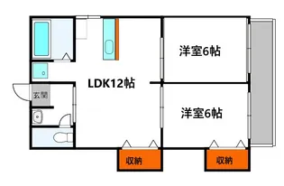 雅マンション【4階】の間取り