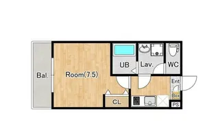 (仮称)ジーメゾン入間東藤沢フジリア【302号室】の間取り