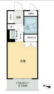 ライオンズマンション相武台前第5【308号室】の間取り