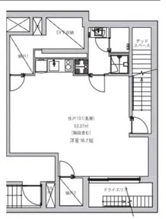 ASTILE三軒茶屋Ⅱ【1階】の間取り