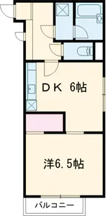 リバーパーク東中野【2階】の間取り