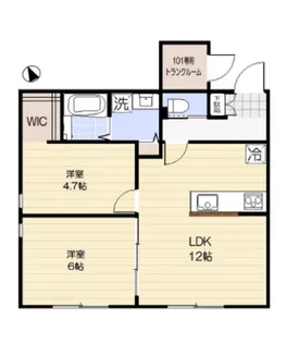 FENICE HAKURAKU(フェニーチェ白楽)【1階】の間取り