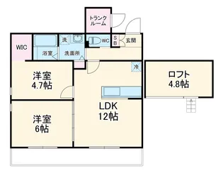 FENICE HAKURAKU(フェニーチェ白楽)【2階】の間取り
