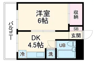 カーサふじみ野【3階】の間取り