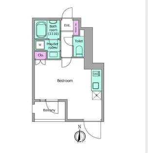 リヴ アン フルール【3階】の間取り