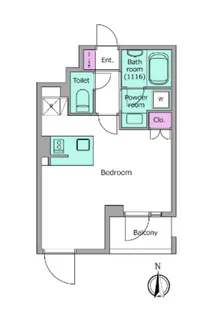 リヴ アン フルール【302号室】の間取り