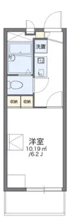 レオパレスコンフォーレ【303号室】の間取り