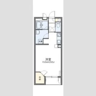 レオネクストプリーモ A【101号室】の間取り