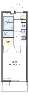 レオパレス樽崎【1階】の間取り