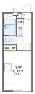 レオパレスMORIⅡ【203号室】の間取り