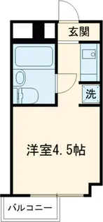 カーサ四谷【3階】の間取り