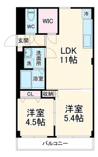 永井マンションB【1階】の間取り