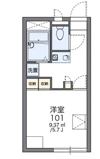 レオパレスエポカ2【103号室】の間取り