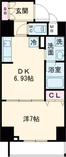 CREATIF押上【9階】の間取り
