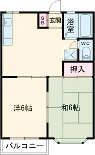 グリーンシティ【1階】の間取り