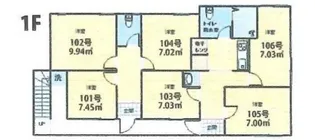 ザ・コテージ馬込【1階】の間取り