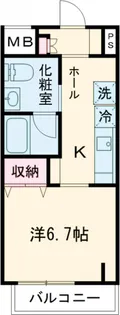 S.E.S.【3階】の間取り