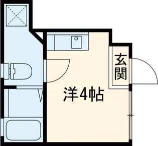 アヴニール上北沢【1階】の間取り