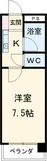 サンシャイン富士パート4【6階】の間取り