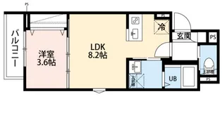 robot home 稲毛東(ロボットホームイナゲヒガシ)【3階】の間取り