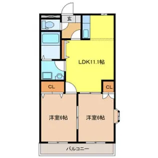 KANADEBITO【1階】の間取り