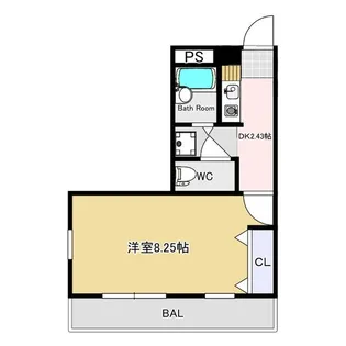 Kix【3階】の間取り