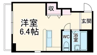 CASA-KAWATA【401号室】の間取り