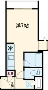 リフィオ二子玉川【4階】の間取り