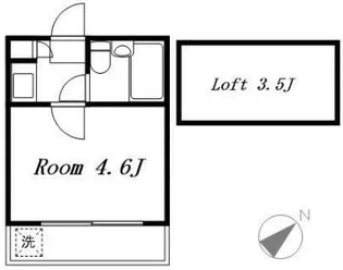 カオパレスNO.8【2階】の間取り
