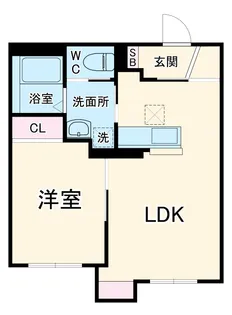 (仮称)マンションシバガミ【3階】の間取り