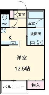 コラール五反野【2階】の間取り