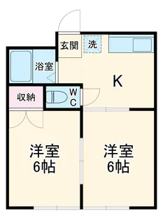 KCMハイツ【103号室】の間取り