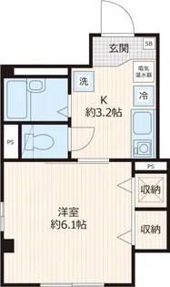 クレセール雅【1階】の間取り