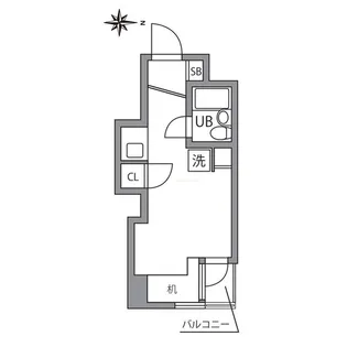 グランバリュー八王子北野【6階】の間取り