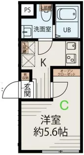メゾンアッシュ大山【4階】の間取り