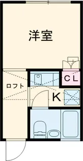 マキコーポ【203号室】の間取り