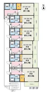 (仮称)キャメル日進町【1階】の間取り