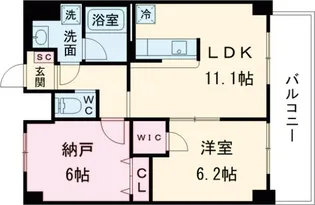 KDXレジデンス瑞江【5階】の間取り