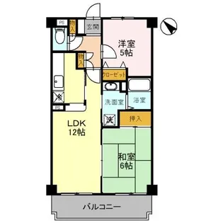 プランタン朝霞台【207号室】の間取り