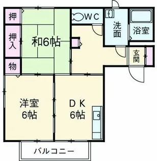 アネックス【103号室】の間取り