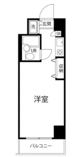 T’s garden新丸子【302号室】の間取り