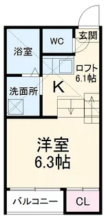 コンフォータブル本陣【1階】の間取り