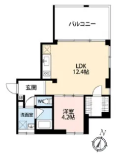 砧4丁目プロジェクト【3階】の間取り