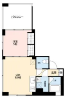 砧4丁目プロジェクト【3階】の間取り