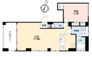 砧4丁目プロジェクト【4階】の間取り