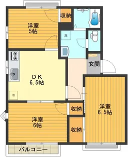 グリーンフレグランス【2階】の間取り