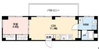 砧4丁目プロジェクト【5階】の間取り