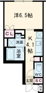 ラクラス中野南台【3階】の間取り