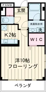 プリステージュ【301号室】の間取り