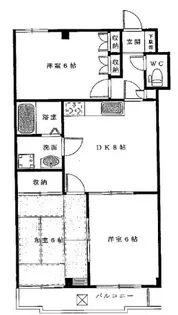 第二竹内ビル【4階】の間取り